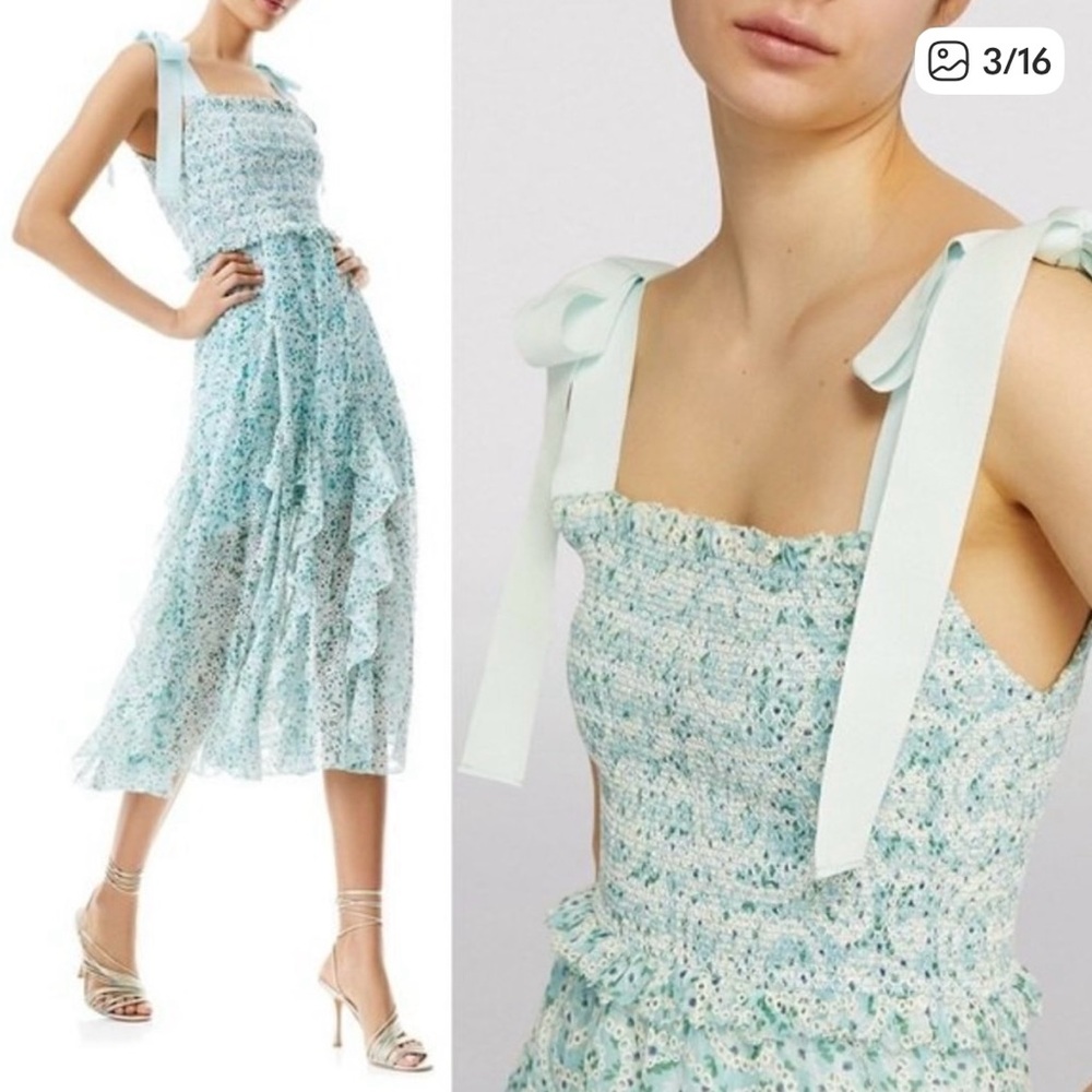 Alice + Olivia Light Blue Dress NWT
